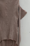 marc le bihan off shoulder turtleneck top 26952 E23 ROSE ANCIEN